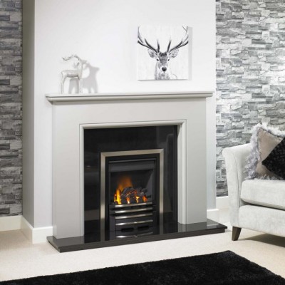 Trent Fireplaces Highland Wooden Fireplace
